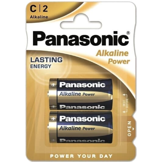 Батарейка Panasonic Alkaline Power LR14REB/2BP C 1,5 V 2 шт