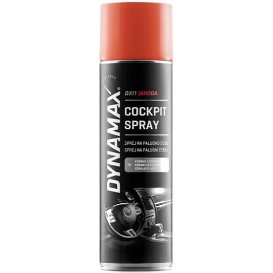 Полироль для салона Dynamax DXI1 – Cockpit Spray Strawberry 500 мл