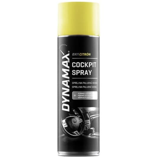 Полироль для салона Dynamax DXI1 – Cockpit Spray Lemon 500 мл