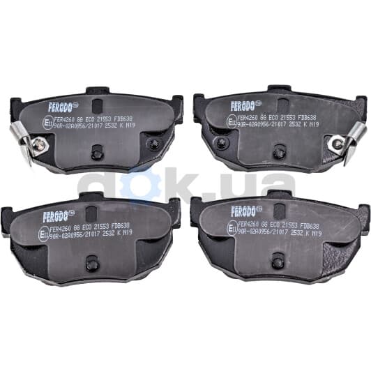 FDB638 Ferodo Гальмівні колодки