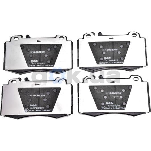 LP1828 Delphi Тормозные колодки