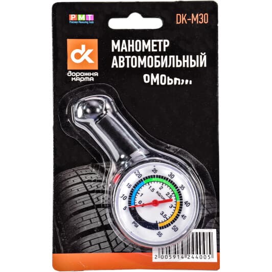 Аналоговий манометр Дорожная Карта DK-M30