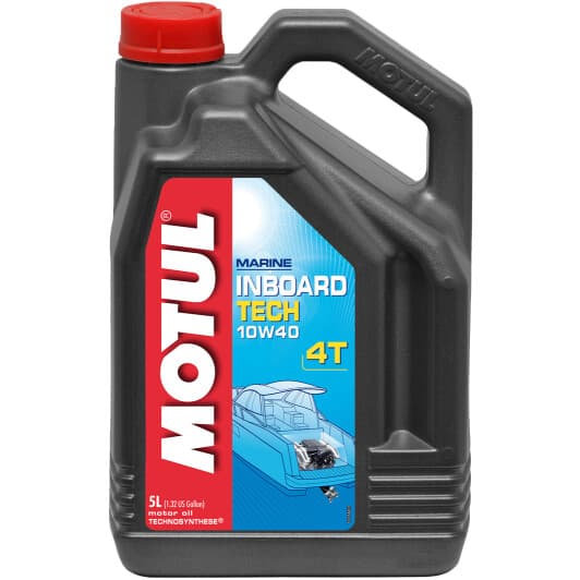 4T Motul Inboard Tech 10W-40, 5 л (852351) моторна олива 4T