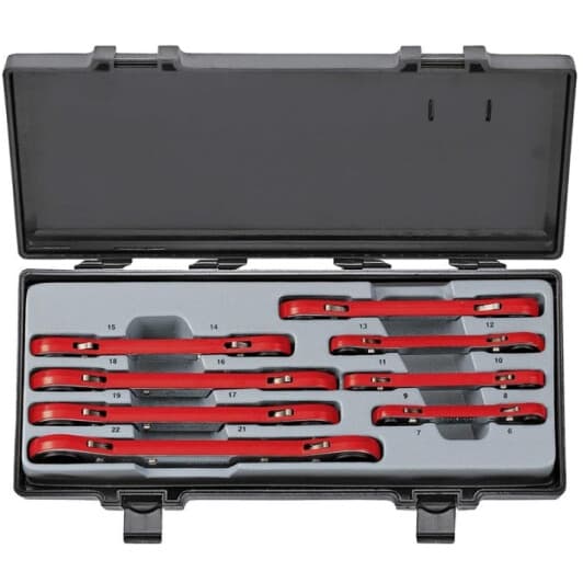 Набор ключей накидных трещоточных Force 50810 6-22 мм 8 шт