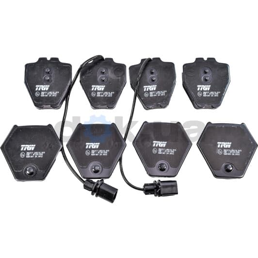 GDB1381 TRW Тормозные колодки