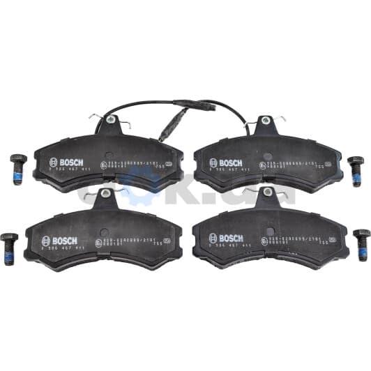 0 986 467 411 Bosch Гальмівні колодки