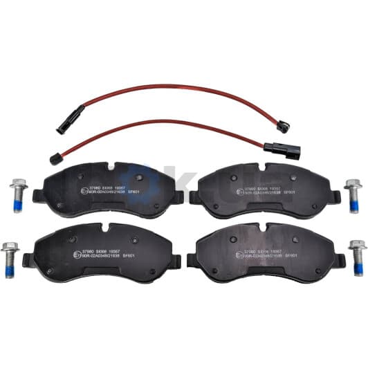 37980 A.B.S. Гальмівні колодки