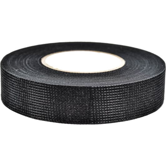 Изолента Axxis 48391046569 черная на тканевой основе 19 мм х 20 м