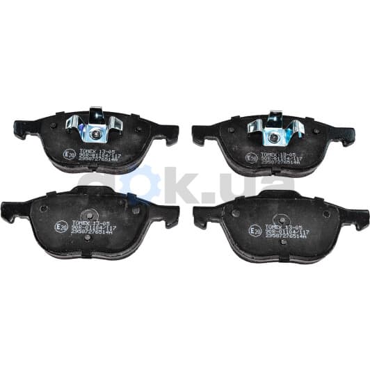 1305 Tomex Тормозные колодки