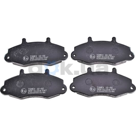 1066 Tomex Тормозные колодки
