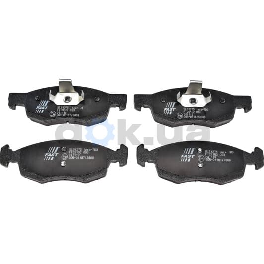 FT29102 Fast Тормозные колодки для Fiat Doblo