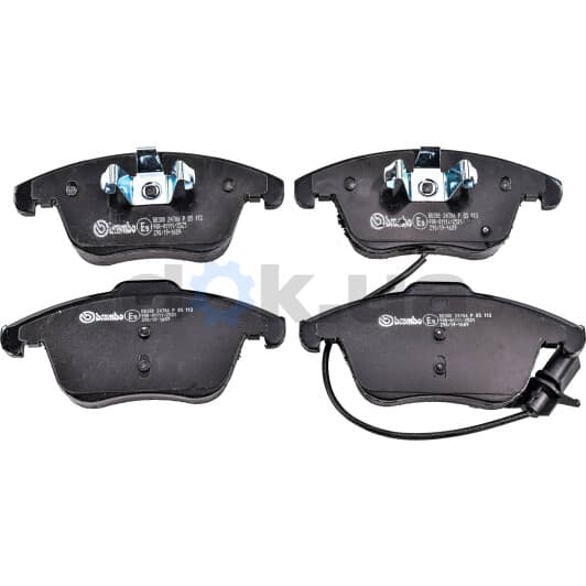 P 85 113 Brembo Гальмівні колодки