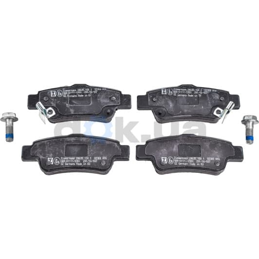 24635.160.1 Zimmermann Тормозные колодки для Honda CR-V