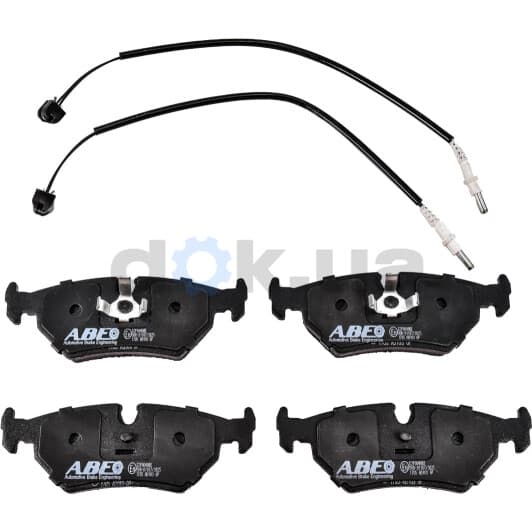 C2P004ABE ABE Тормозные колодки