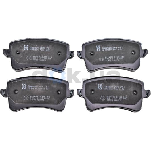 24606.175.1 Zimmermann Тормозные колодки