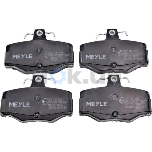 025 215 4515 Meyle Гальмівні колодки
