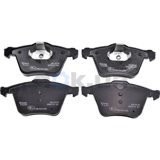 P 24 077 Brembo Тормозные колодки