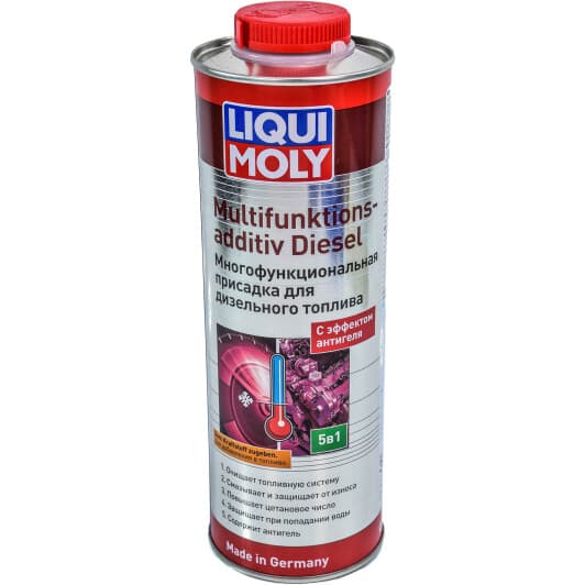 Liqui Moly Multifunktionsadditiv Diesel, 1000 мл (39025) присадка