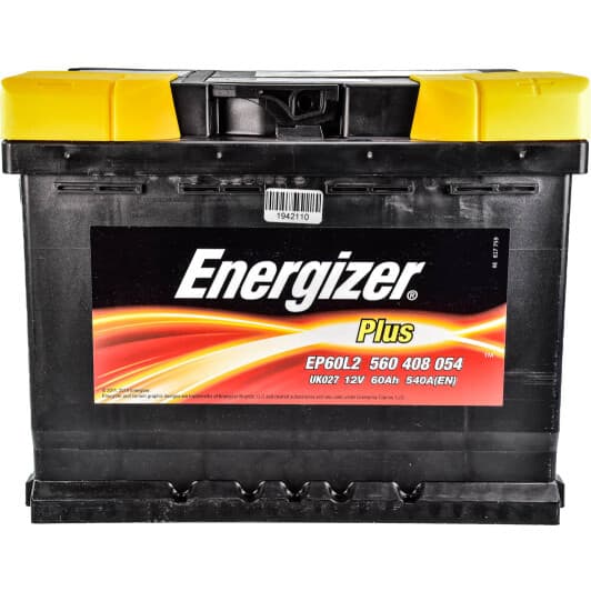 Аккумулятор Energizer 6 CT-60-R Plus 560408054