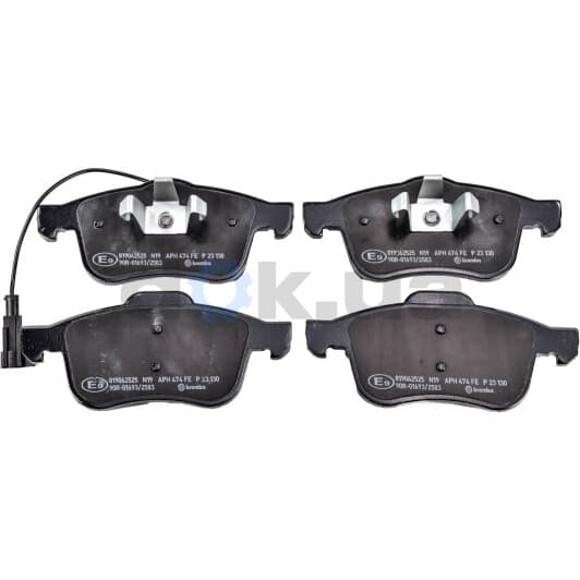 P 23 130 Brembo Гальмівні колодки