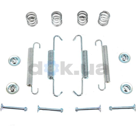 0020Q A.B.S. Монтажний комплект барабанних гальмівних колодок