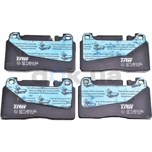 GDB1974 TRW Тормозные колодки