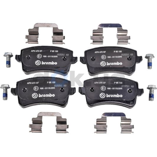 P 85 100 Brembo Тормозные колодки