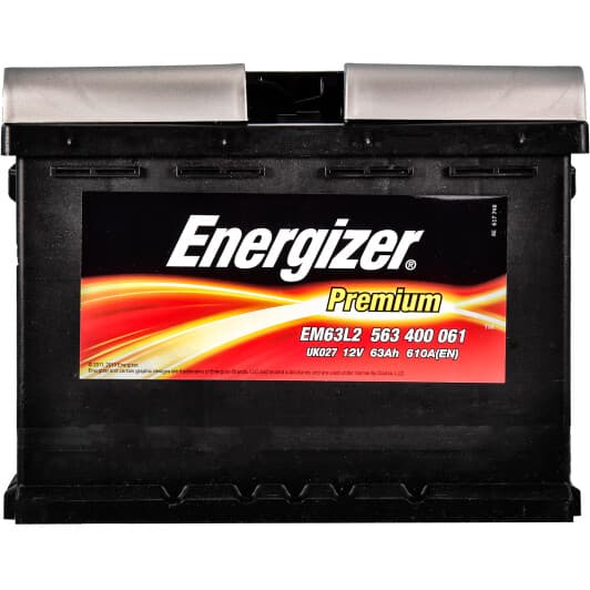 Аккумулятор Energizer 6 CT-63-R Premium 563400061