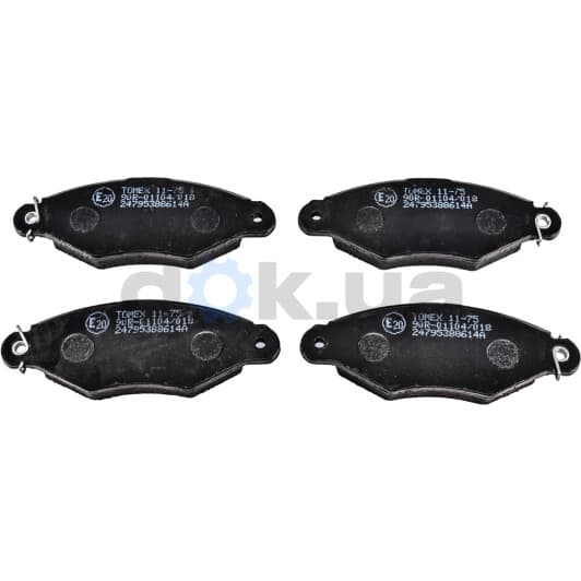1175 Tomex Тормозные колодки