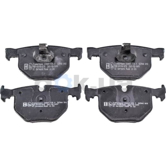 23447.170.1 Zimmermann Тормозные колодки для BMW 7 Series