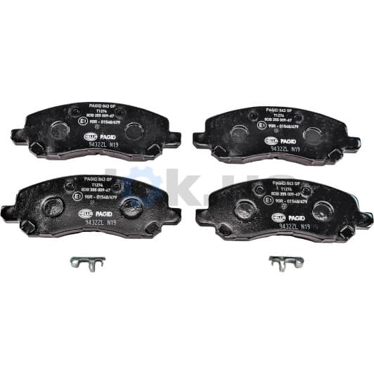 8DB 355 009-671 Hella Pagid Гальмівні колодки