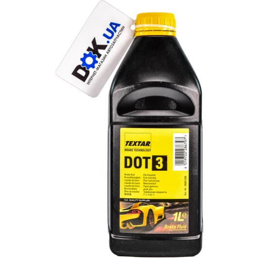 Гальмівна рідина Textar DOT 3 пластик