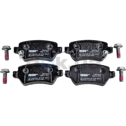 fdb1521w Ferodo Тормозные колодки