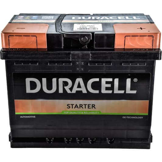Аккумулятор Duracell 6 CT-62-R Starter DS62
