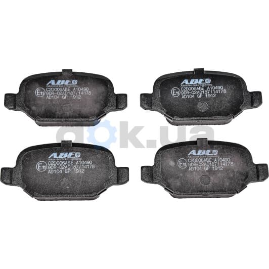 C2D006ABE ABE Тормозные колодки