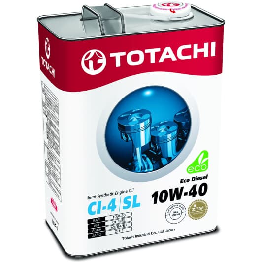 Totachi Eco Diesel 10W-40 (4 л) моторное масло