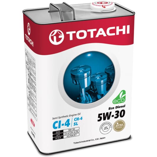 Totachi Eco Diesel 5W-30 (4 л) моторное масло