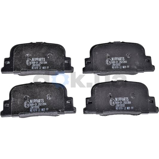 J3612032 Nipparts Тормозные колодки