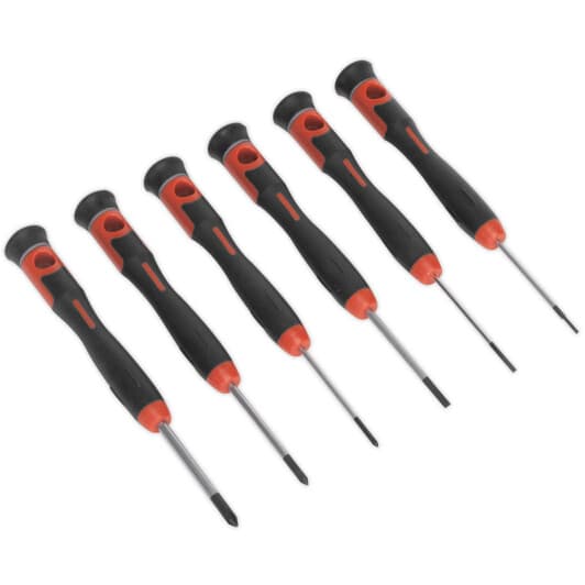 Набор отверток прецизионных Sealey AK97302 6 шт.