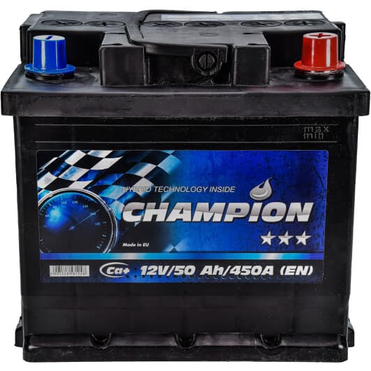 Акумулятор Champion 6 CT-50-R Black CHB500