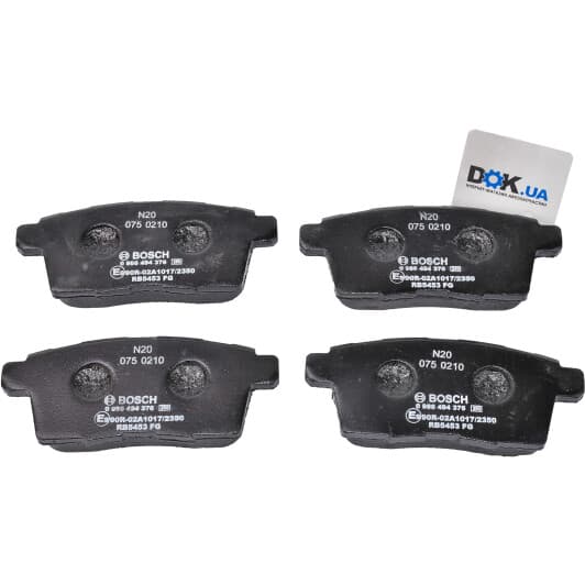 0 986 494 376 Bosch Тормозные колодки