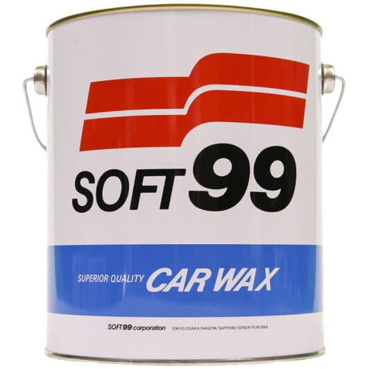 Цветной полироль для кузова SOFT99 Dark & Black Wax темные оттенки