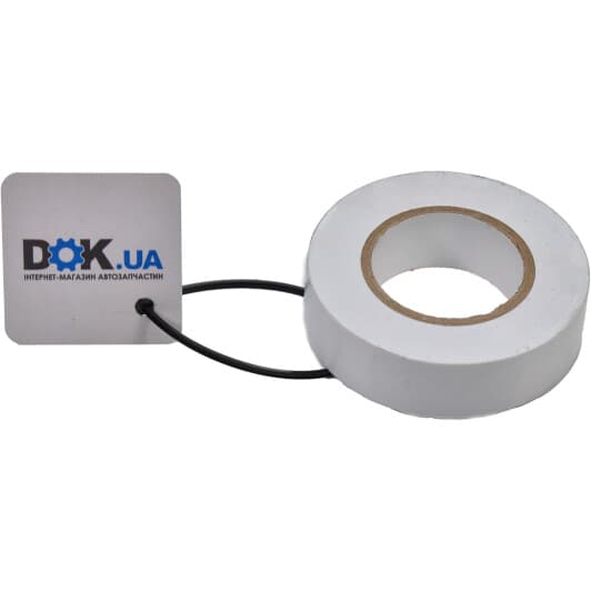 Изолента Forsage f130w белая ПВХ 19x20