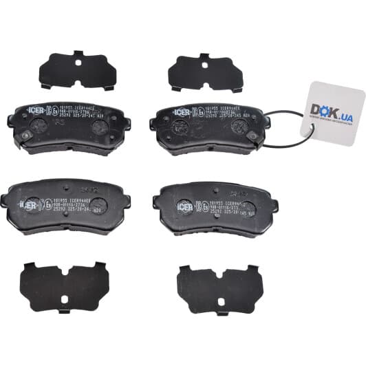 181955 Icer Тормозные колодки