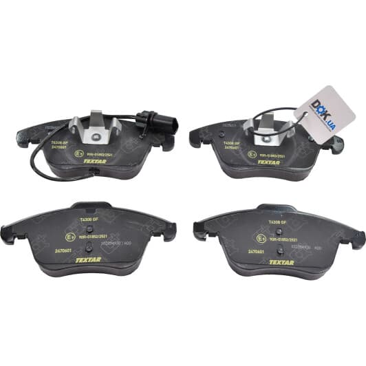 2470601 Textar Тормозные колодки
