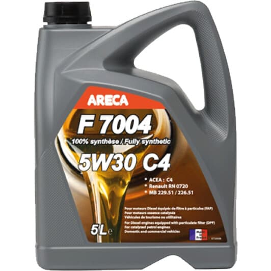 Areca F7004 С4 5W-30 (5 л) моторна олива