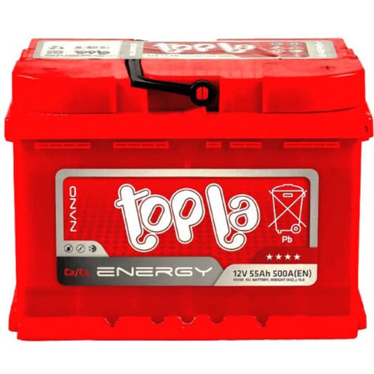 Аккумулятор Topla 6 CT-55-R Energy 108055