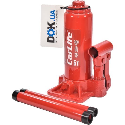Домкрат Carlife бутылочный гидравлический 5 т bj405