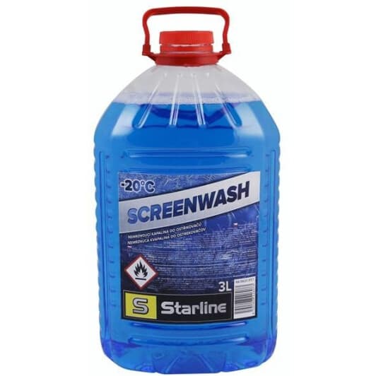 Омыватель стекла Starline (ПЕТ) зимний -20°С (3 л)
