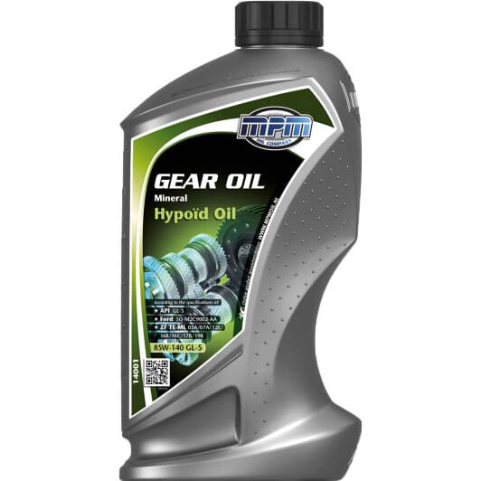 Трансмісійна олива MPM Hypoid Oil GL-5 85W-140 мінеральна